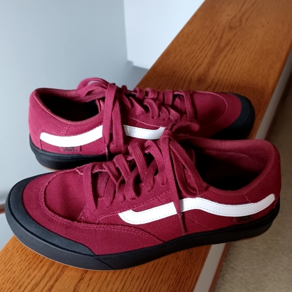 Vans Shoes - EUC Vans Pro Waffle Control Maroon Skateboard Shoes - Men's Size 6.5/Women's 8